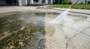 pressure washing